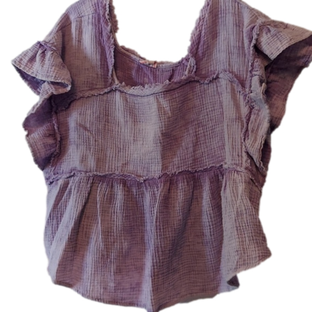 COPY - Lavander peasent blouse
